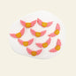 Silicone Focal Beads Winged Bear Pastel Colors Golden Bear Motif 1 Piece 15