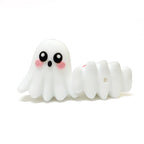 Silicone 3D Focal Beads Halloween Ghost Blushing Cheeks 20pcs 2