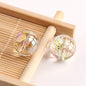 Plated Bubblegum Beads 18-20mm Transparent Mylar Flakes Filled 100g 10