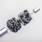 Square Rhinestone Beads 18mm Pearl Resin Acrylic Cube 10pcs 8