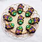 Silicone Focal Beads Green Gollum Head Halloween 20pcs