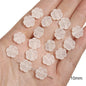 Semi-transparent Frosted Acrylic Beads Matte Finish Mixed Shapes 17