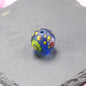 Vintage Phoenix Eye Lampwork Glass Beads 20mm Round 10pcs 18