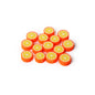 Flat Clay Beads 10mm Colorful Grapefruit Polymer 100pcs 6