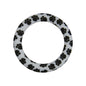 65mm Printed Silicone Rings Floral and Geometric Designs
