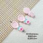 Spoon and Flower Metal Beads 15mm and 9mm Baking Painted 20pcs 7