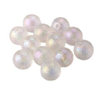 Plating Round Acrylic Beads 16mm Jelly Aurora Ice 50pcs 3
