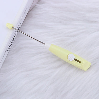 Beadable Retractable Parcel Opening Knife Slim Pastel Colors 16