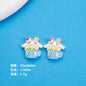 Plating Summer Sanrio Resin Beads Glossy Beverage Dessert 10pcs 13