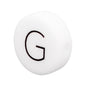 12mm Silicone Letter Beads Flat Round Alphabet Options 20pcs 11