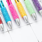 Beadable Pen Four Color Plastic Sugar Bead Design 4 In 1 2