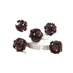 Flower Cluster Clay Beads 19mm Camellia Diamond Polymer 30pcs 5