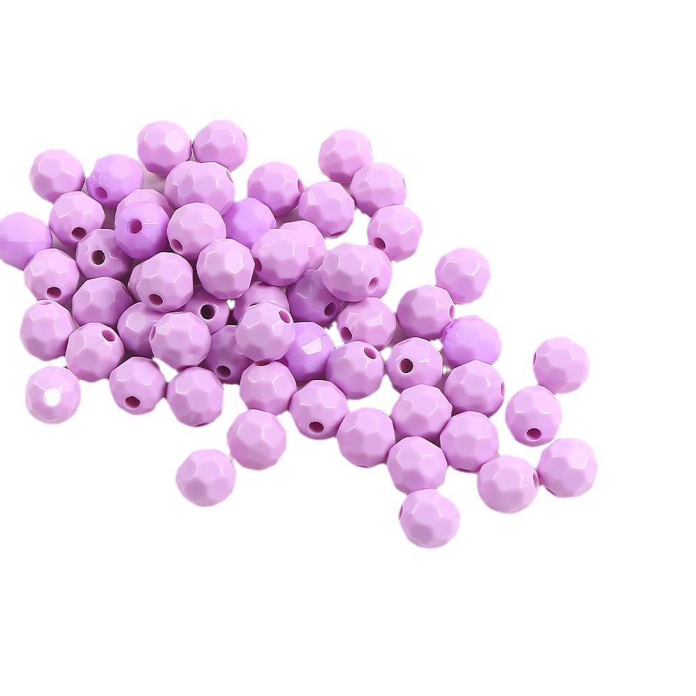 Glow Faceted Acrylic Beads 7mm Glow In The Dark 150pcs 5