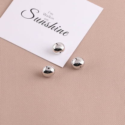 Silver Tone Irregular Shape CCB Plastic Beads 200pcs 21