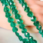 Heart Transparent Glass Beads 12mm Faceted Smooth 10pcs 7