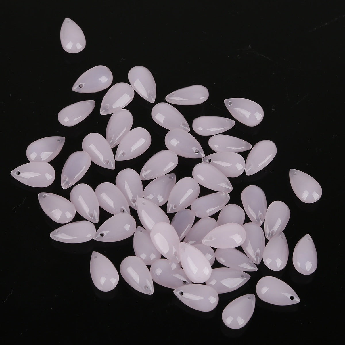 Czech Glass Beads Teardrop 8x14mm Smooth Polished 10pcs 19