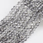 Transparent Faceted Glass Beads 10mm Colorful Mixed 136pcs 31