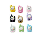 Painted Metal Beads 16mm Enamel Baking Phone & Yogurt Box 10pcs 3