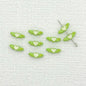 Heart Wing Metal Beads 14mm Bright Enamel Painted Alloy 20pcs 9