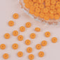 Glass Cylindrical Spacer Beads 6mm Mini 100pcs 11