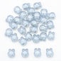 Plating Bunny Head Glass Beads 12mm Iridescent 30pcs 11