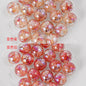 Shimmer Butterfly Inside Round Resin Beads 16mm Mixed Colors 20pcs 11