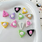 Baking Painted Duck and Strawberry Cake Metal Beads 13/10mm 20pcs 3