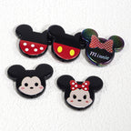 Flat Mickey Minnie Acrylic Beads 40mm Double-Sided 10pcs 5