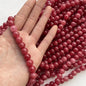 Crackle Round Glass Beads 10mm Ice Cracked Imitation Jade 40pcs 11