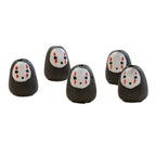 Hand Painted Animal Ceramic Beads Colorful Assorted Shapes 5pcs 5