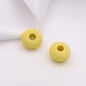 Acrylic Faceted Spacer Beads 14mm Rubberized Finish 40pcs 17