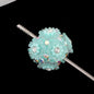 Floral Bubblegum Beads 19mm Little Daisy Cluster Rhinestone 10pcs 10