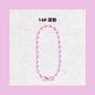 Multi Colored Iron Ball Chain Key Rings 10mm 12mm Length 100pcs 20