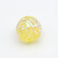 Plating Round Acrylic Beads 16mm UV Embroidered Iridescent 20pcs 11