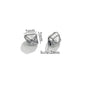 Stainless Steel Baroque Metal Beads Textured Vintage Style 20pcs 8