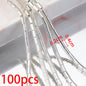 Glossy Metallic Color Bugle Glass Beads 4mm Plating 600pcs 2 Strands 8