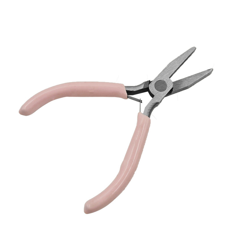 Jewelry Pliers High Carbon Steel Pink Handles 125mm 1pc 13