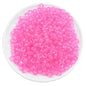 Transparent Acrylic Seed Beads 9mm Large Hole Colorful 100pcs 10