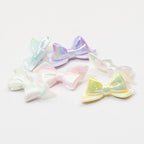 Glow Plating Butterfly Acrylic Beads 20x45mm Pearlescent Pastel 10pcs 6