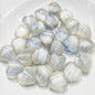 Fantasy Gradient Heart Resin Beads 20mm Pearlescent Purple Blue 20pcs 6