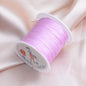 Nylon Thread Solid Color Glossy Finish 0.4mm 60m Spool 47
