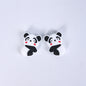 Silicone Focal Beads Mickey Kitty Yoda Colorful Cartoon Characters 20pcs 33