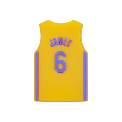 Silicone Focal Beads NBA Team Featuring Logos and Bold Colors 20pcs 12