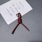 Braided PU Leather Keychain Knot Design Colorful 15cm 3pcs 11
