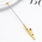 Beadable Alligator Clip Metal Toothed Colorful Slim Note Holder 6