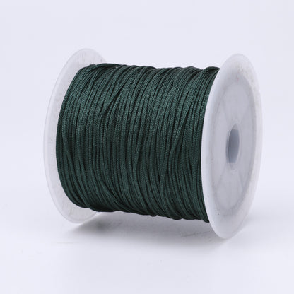 Nylon Thread 0.8mm Diameter 40m Colorful Jewelry Stringing Cord 32