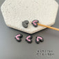 Baking Painted Series Metal Beads Colorful Glossy Alloy 20pcs 12
