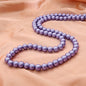 Pearl Glass Beads Round 10mm Imitation Glass 20pcs 8