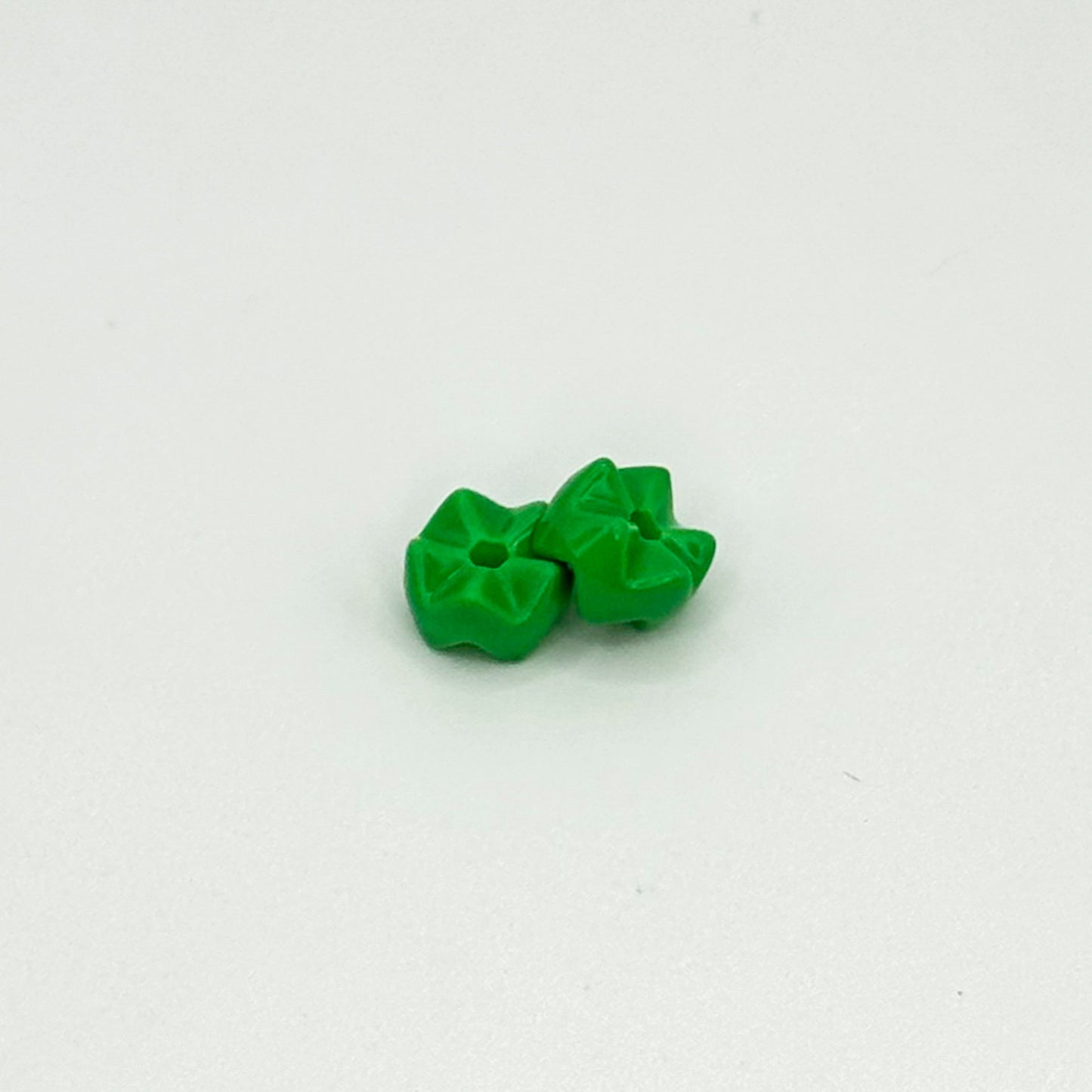 Acrylic Zigzag Spacer Beads 9mm Dopamine Colored Baking Painted 40pcs 10