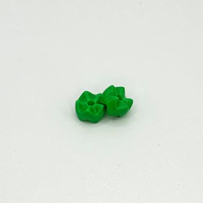 Acrylic Zigzag Spacer Beads 9mm Dopamine Colored Baking Painted 40pcs 10